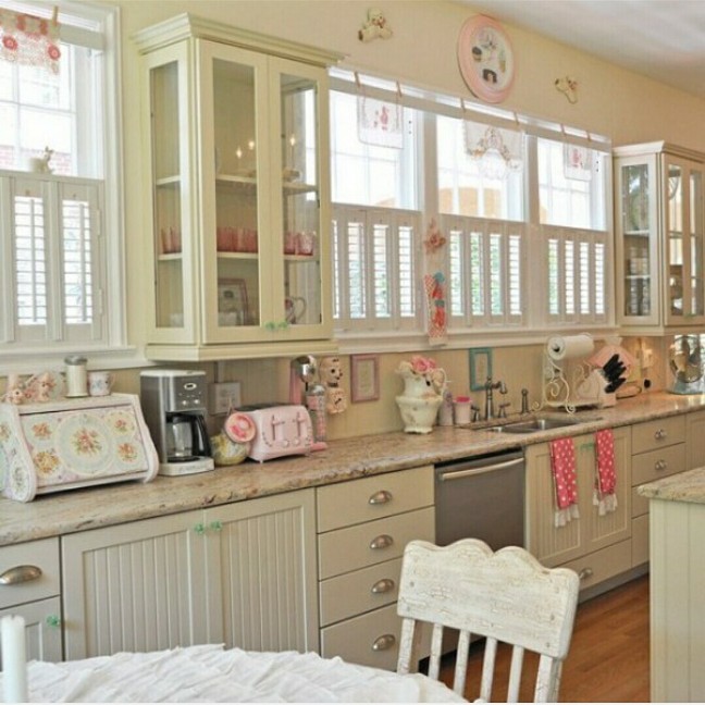 kitchen set shabby chic