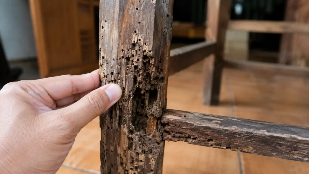 kayu keropos